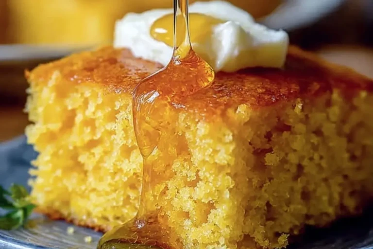 Fluffy Honey Cornbread