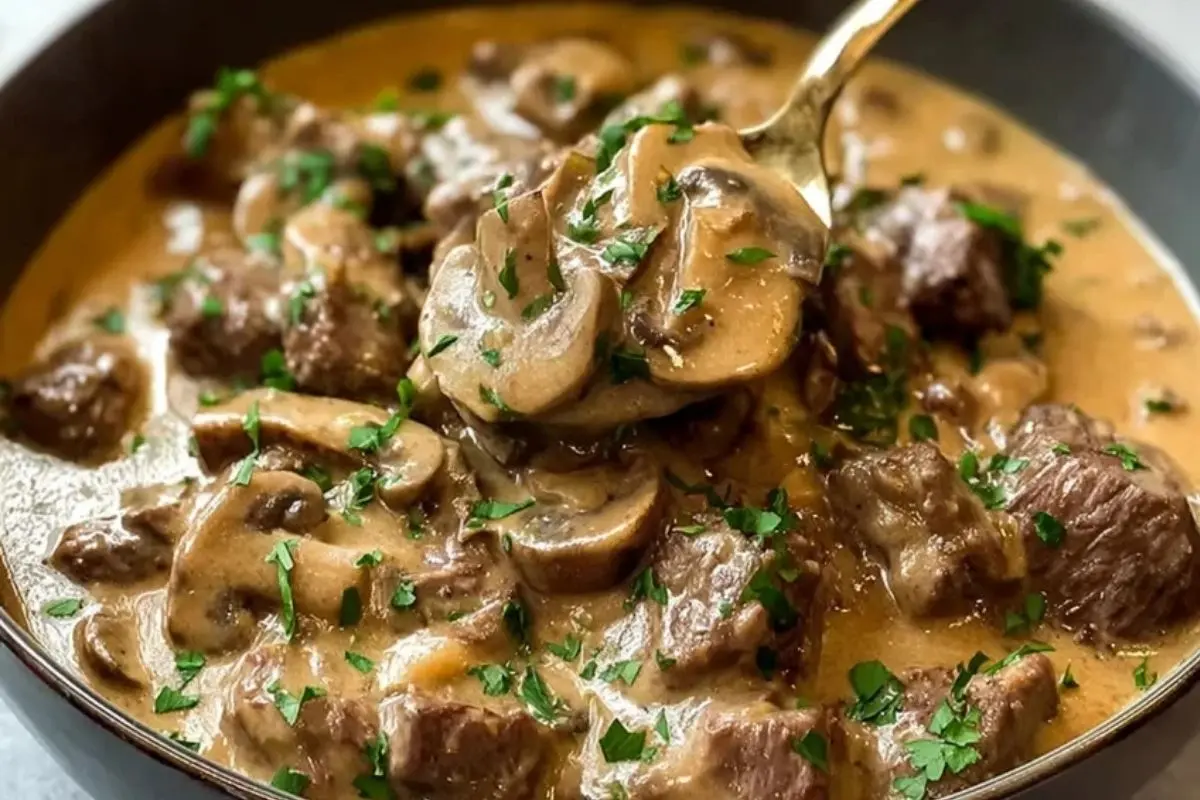Gordon Ramsay Beef Stroganoff