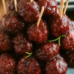 Grape Jelly Meatballs