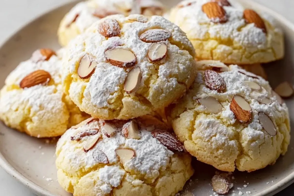 Italian Almond Ricotta Cookies