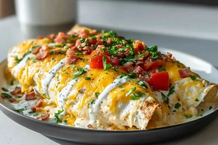 Jalapeño Popper Cheesy Chicken Enchiladas