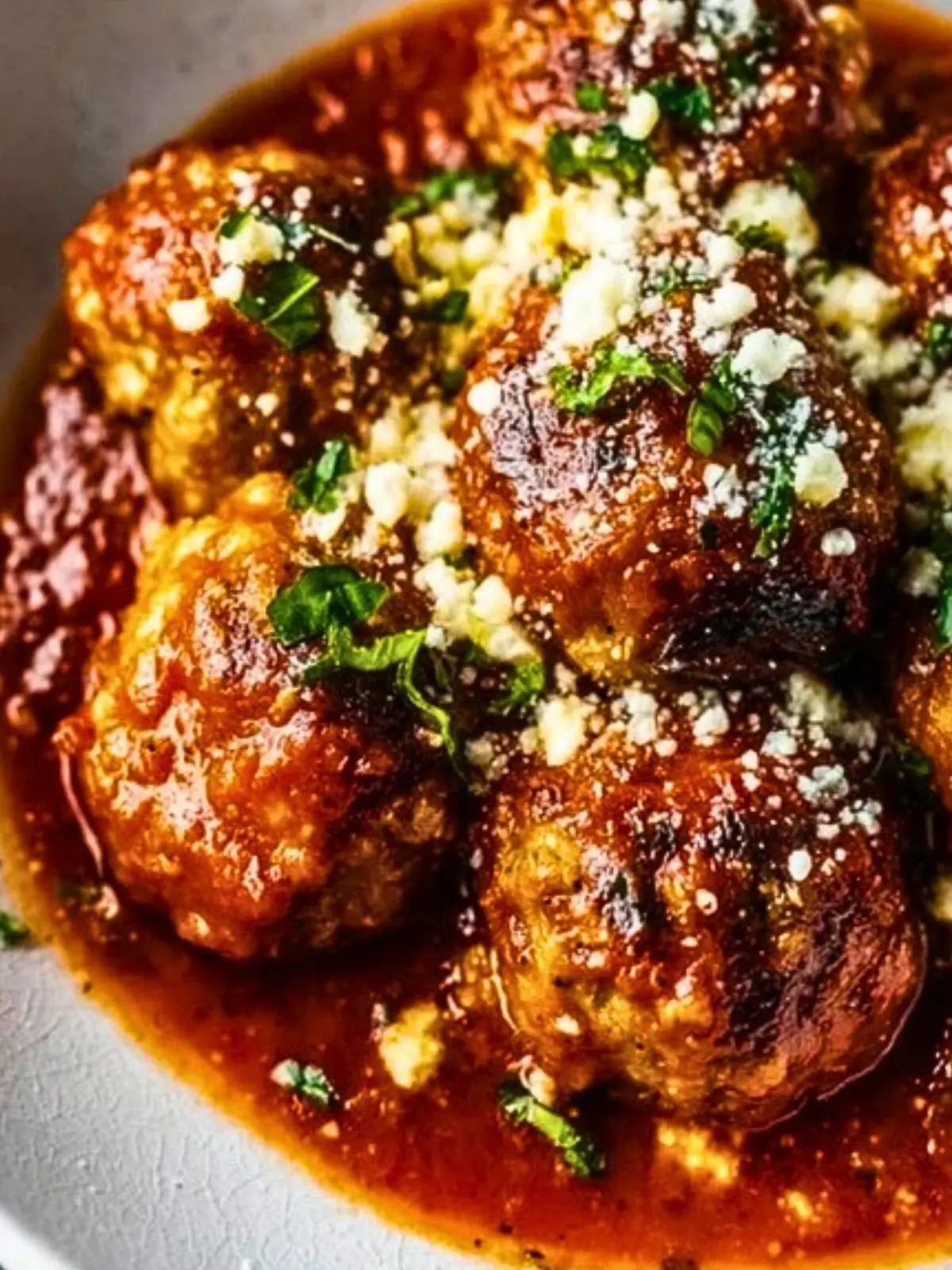 Keto Italian Meatballs with Marinara Sauce (1)