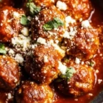 Keto Italian Meatballs with Marinara Sauce