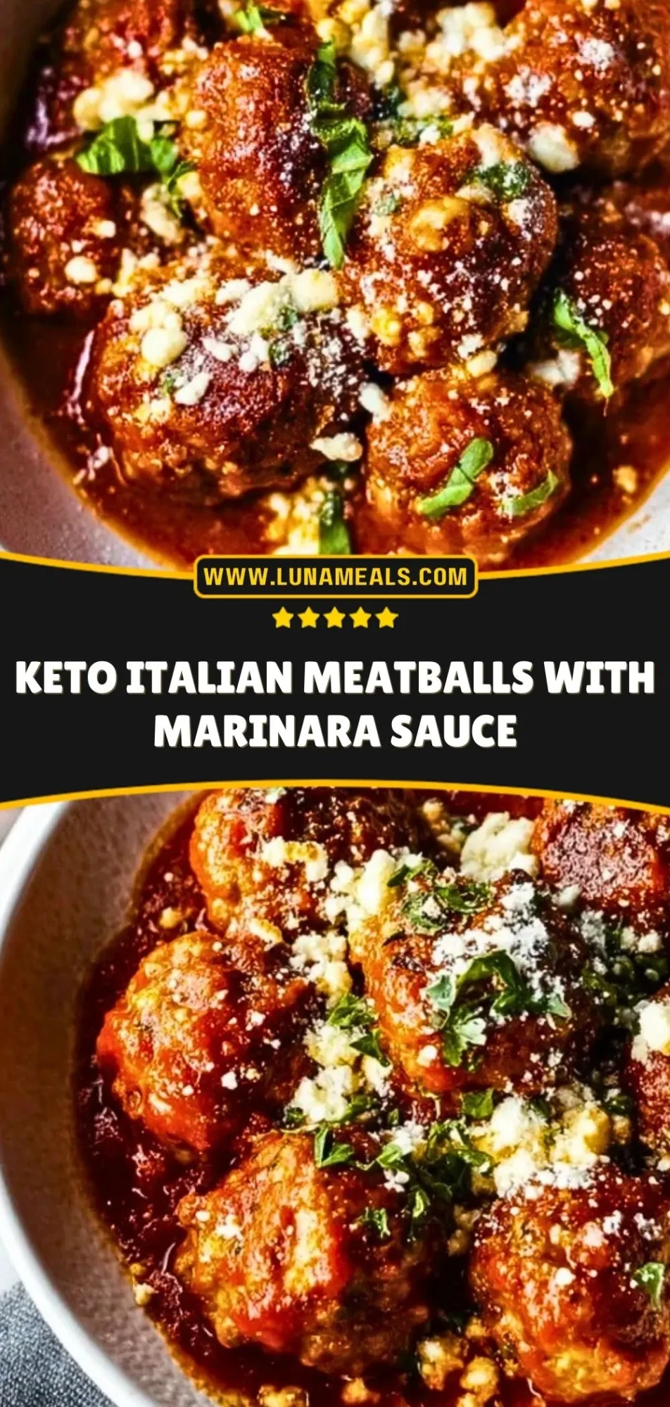 Keto Italian Meatballs with Marinara Sauce (3)