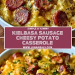 Kielbasa Sausage Cheesy Potato Casserole (2)