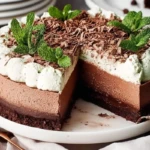 Mint Chocolate Mousse Cake