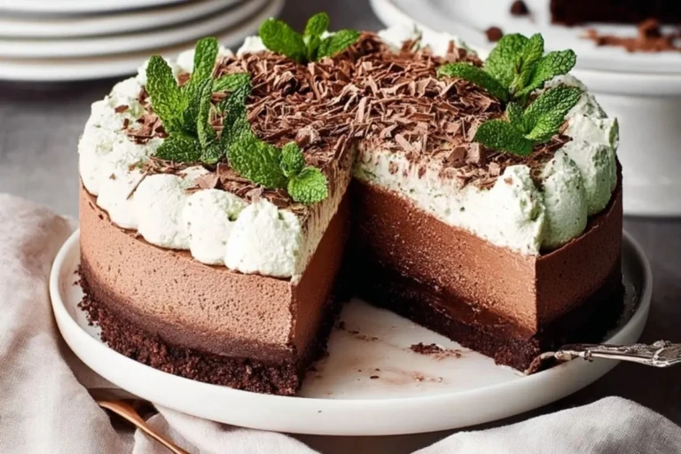 Mint Chocolate Mousse Cake