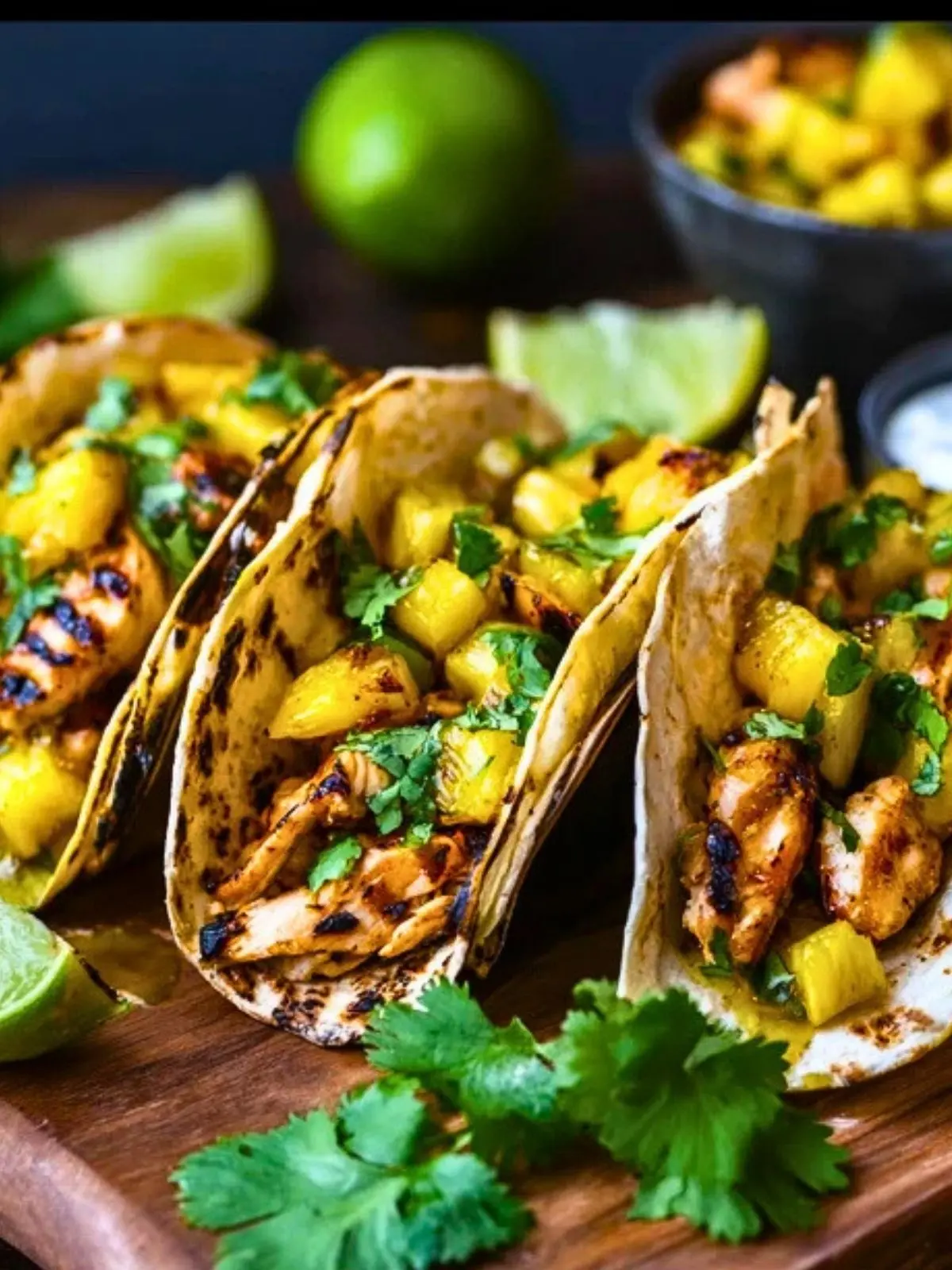 One Pan Chicken and Pineapple Tacos (1)