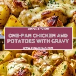 One-Pan Chicken and Potatoes with Gravy (2)