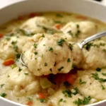 Perfect Chicken And Dumplings With Vegetables