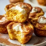 Pumpkin Cheesecake Muffins