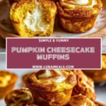 Pumpkin Cheesecake Muffins (2)