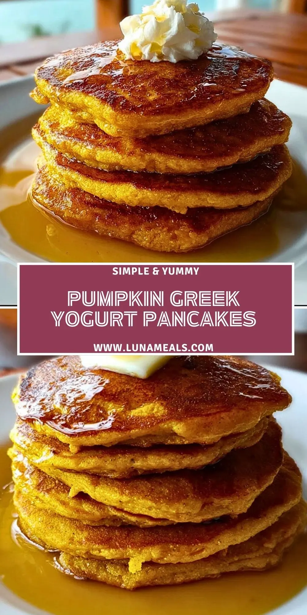 Pumpkin Greek Yogurt Pancakes (2)
