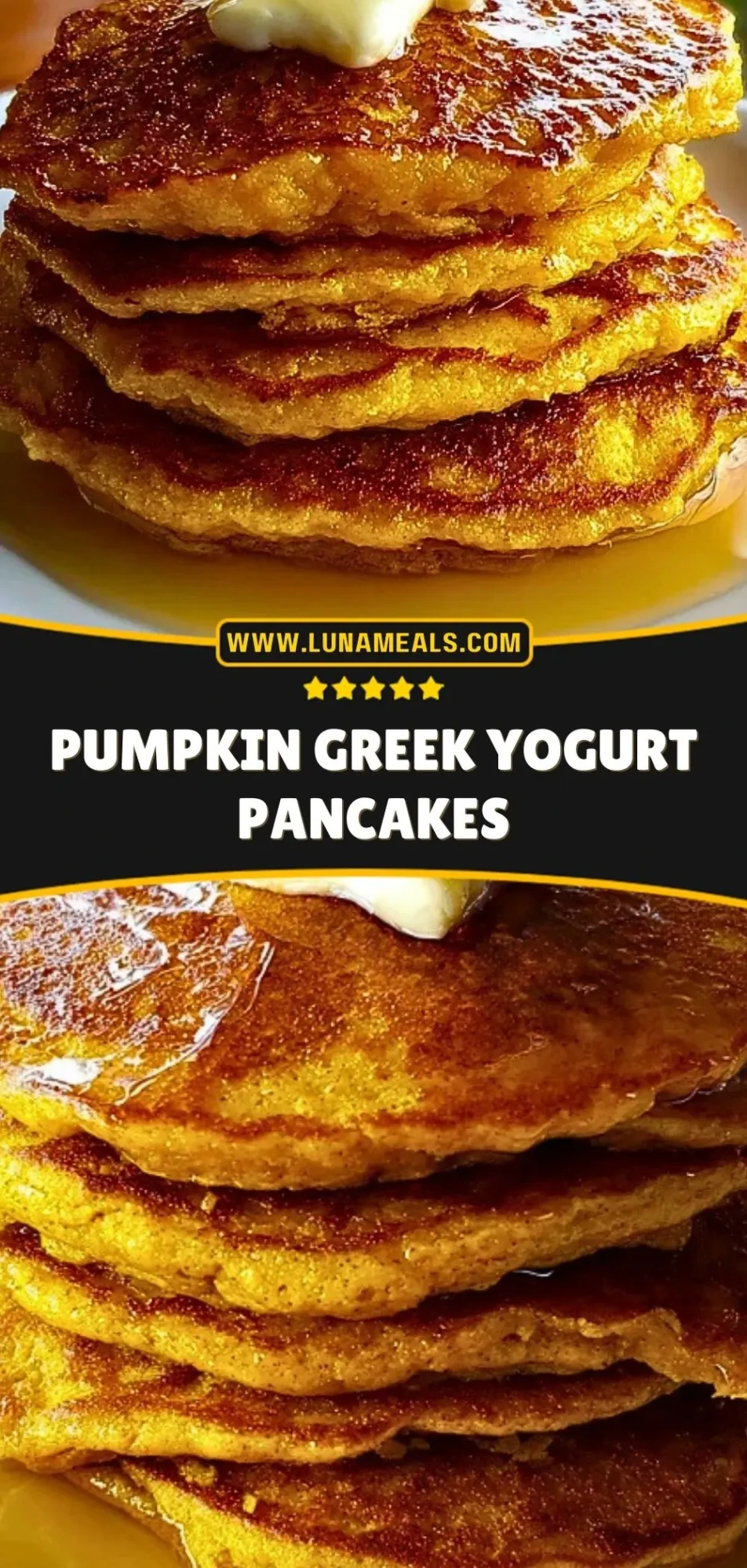 Pumpkin Greek Yogurt Pancakes (3)