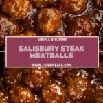 Salisbury Steak Meatballs (2)