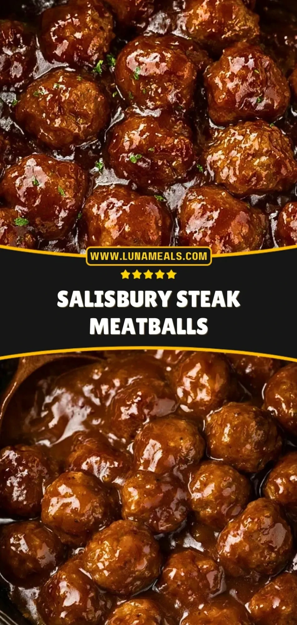 Salisbury Steak Meatballs (3)