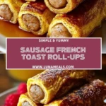 Sausage French Toast Roll-Ups (2)