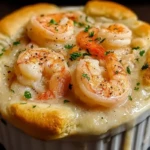 Shrimp and Lobster Biscuit Pot Pie