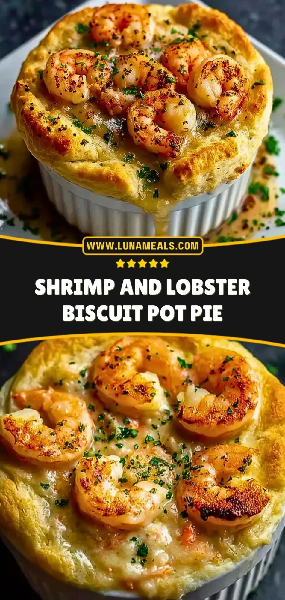 Shrimp and Lobster Biscuit Pot Pie (3)