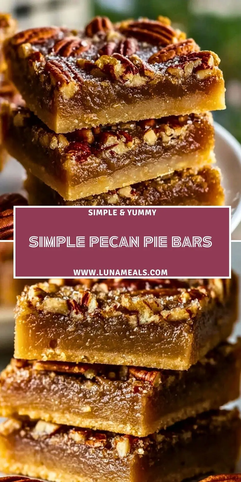 Simple Pecan Pie Bars (2)