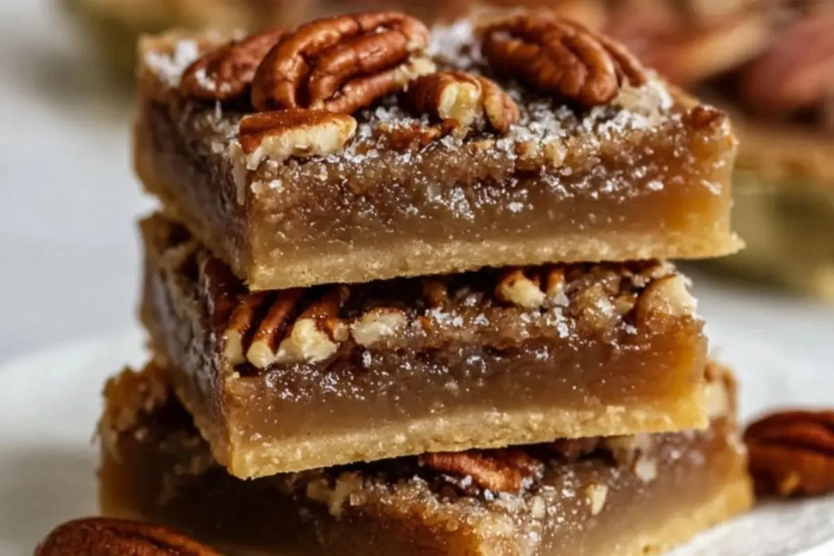 Simple Pecan Pie Bars
