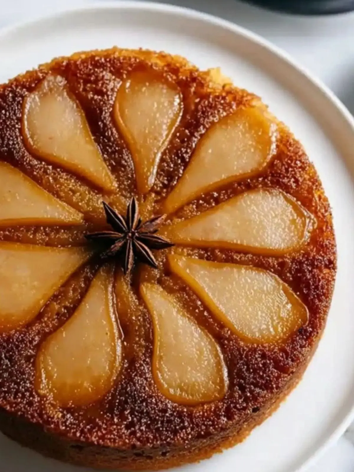 Spiced Pear Upside Down Cake (1)