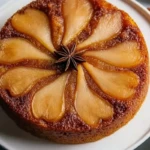 Spiced Pear Upside Down Cake