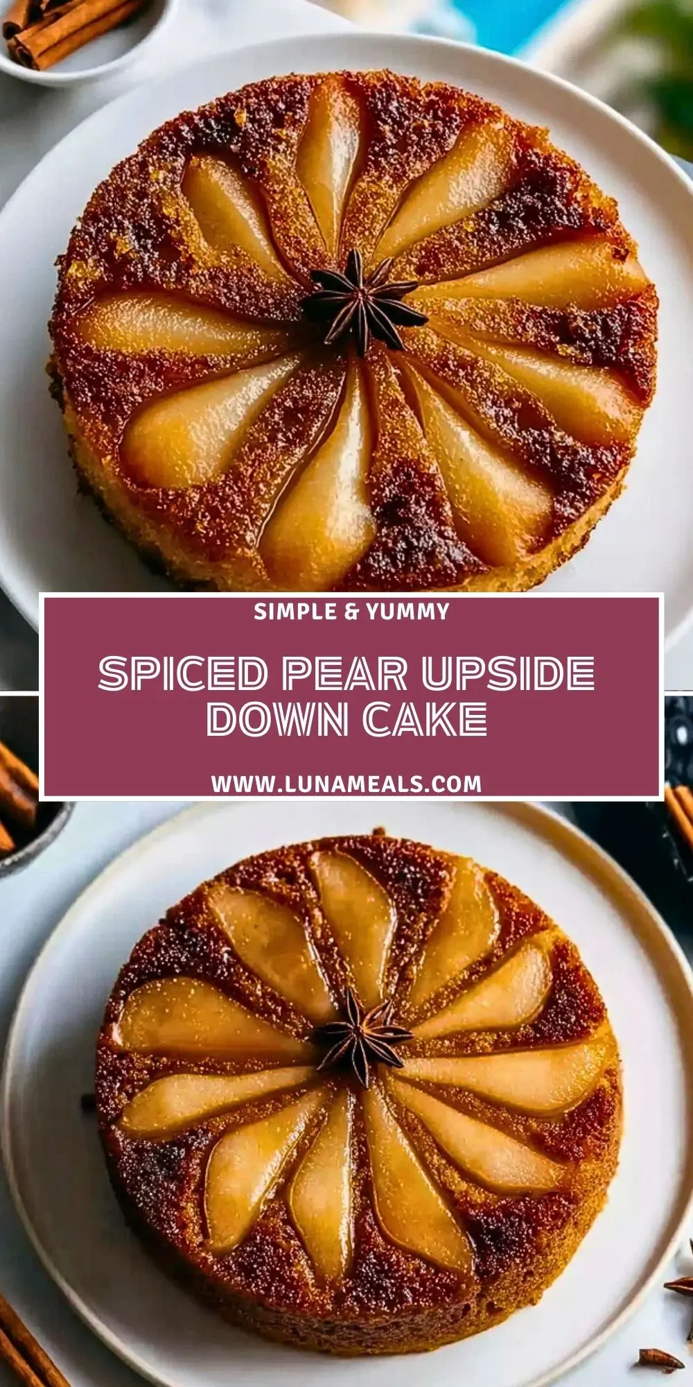 Spiced Pear Upside Down Cake (2)