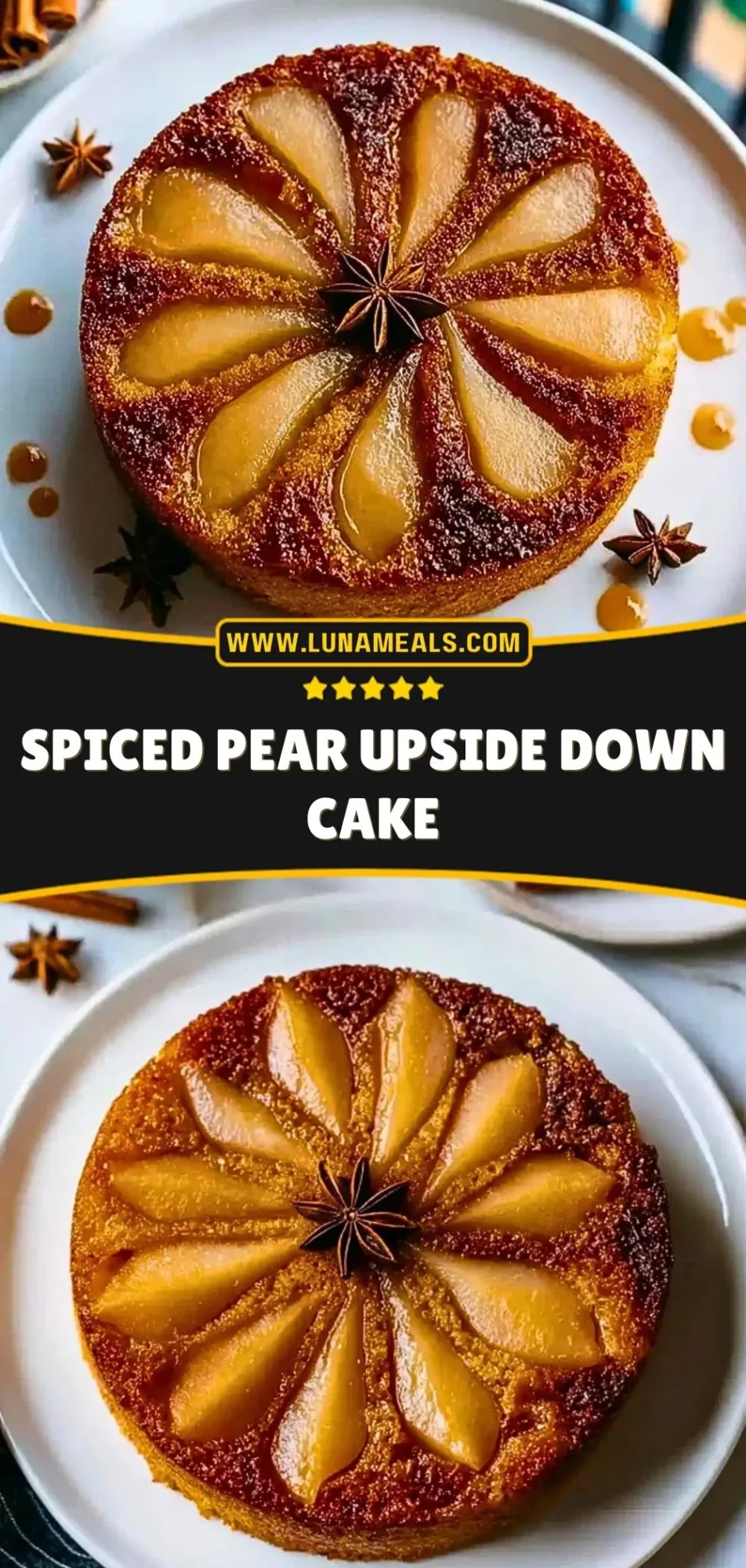 Spiced Pear Upside Down Cake (3)