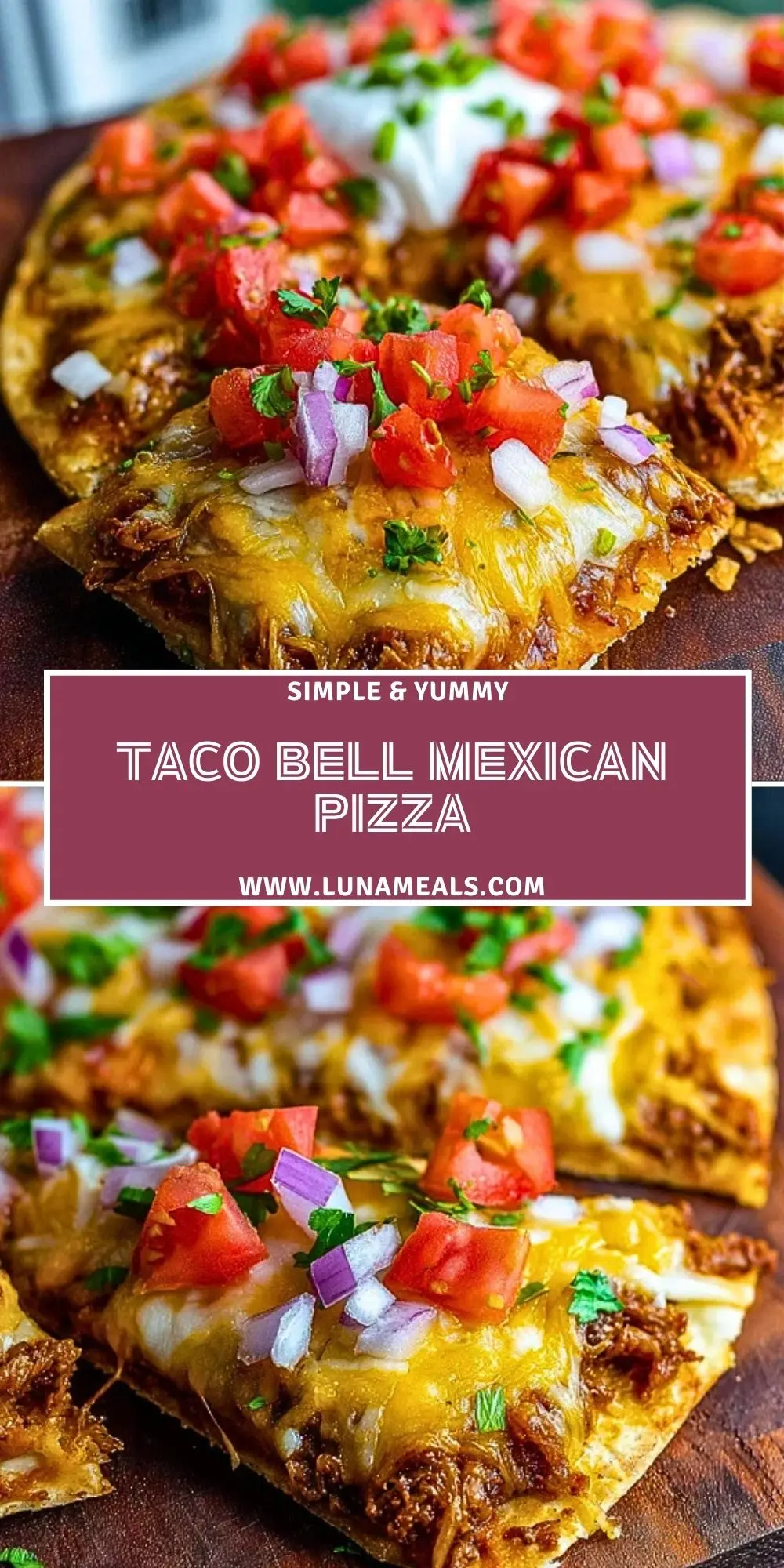 Taco Bell Mexican Pizza Pin 1