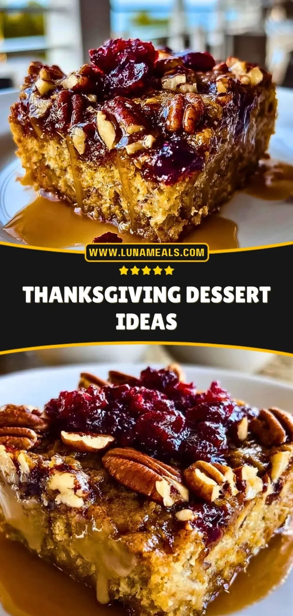 Thanksgiving Dessert Ideas Pin 2