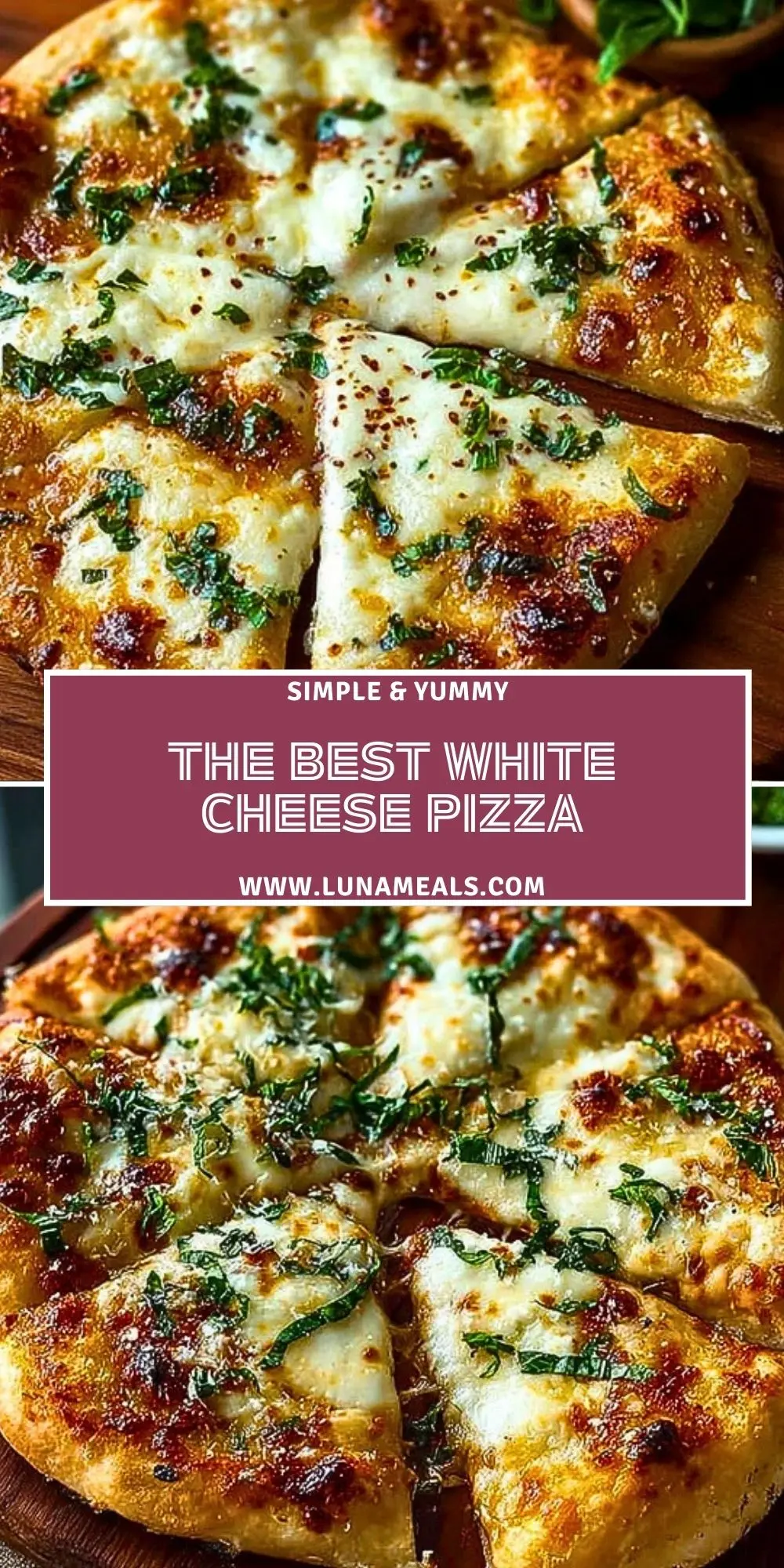 The Best White Cheese Pizza Pin 1