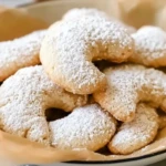 Almond Crescent Cookies