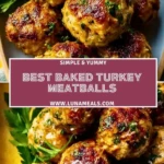 Best Baked Turkey Meatballs (2)