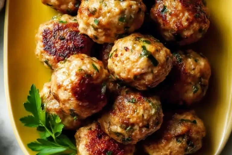 Best Baked Turkey Meatballs
