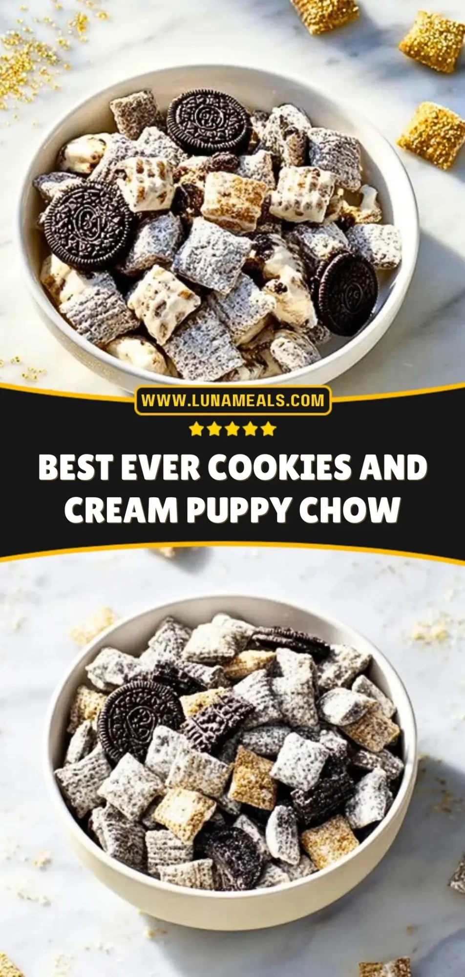 Best Ever Cookies And Cream Puppy Chow (3)