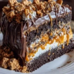 Butterfinger Bomb Cake