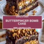 Butterfinger Bomb Cake (2)