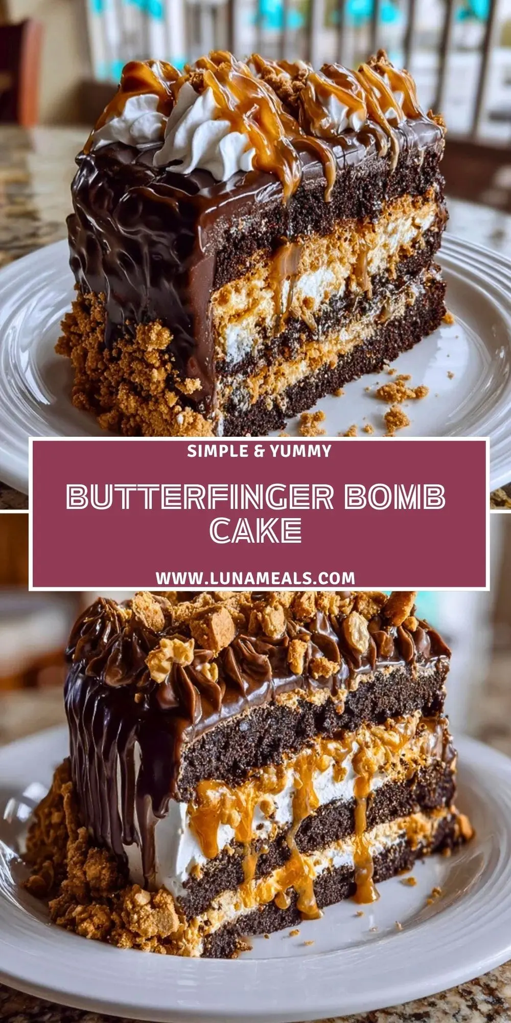 Butterfinger Bomb Cake (2)