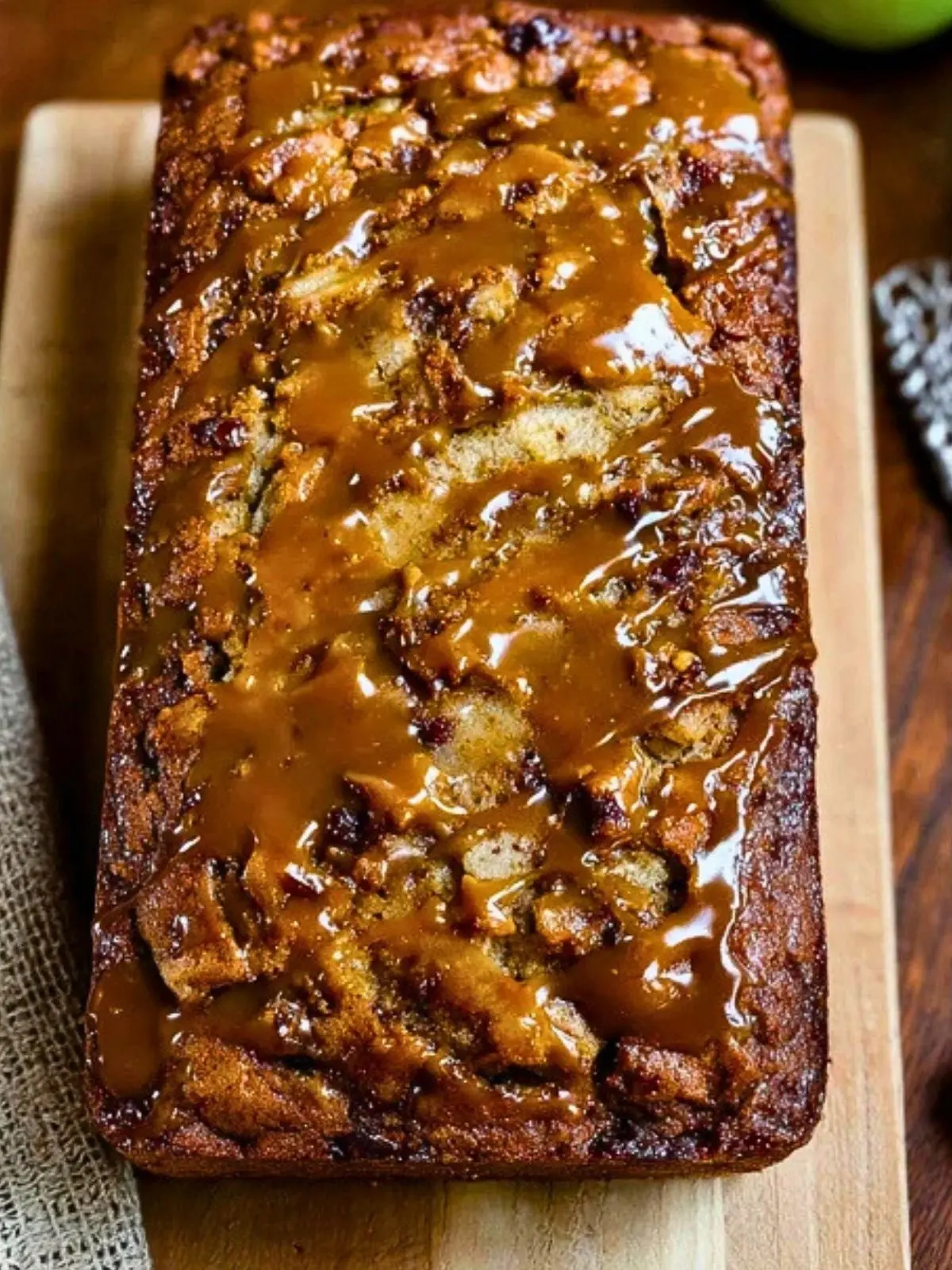 Caramel Apple Fritter Bread (1)