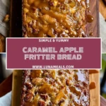 Caramel Apple Fritter Bread (2)