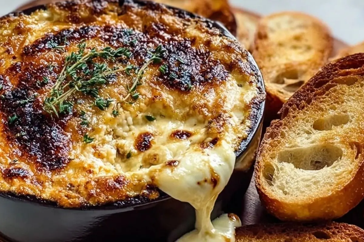 Caramelized Onion and Gruyere Dip