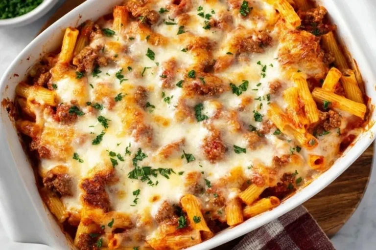 Cheesy Baked Ziti