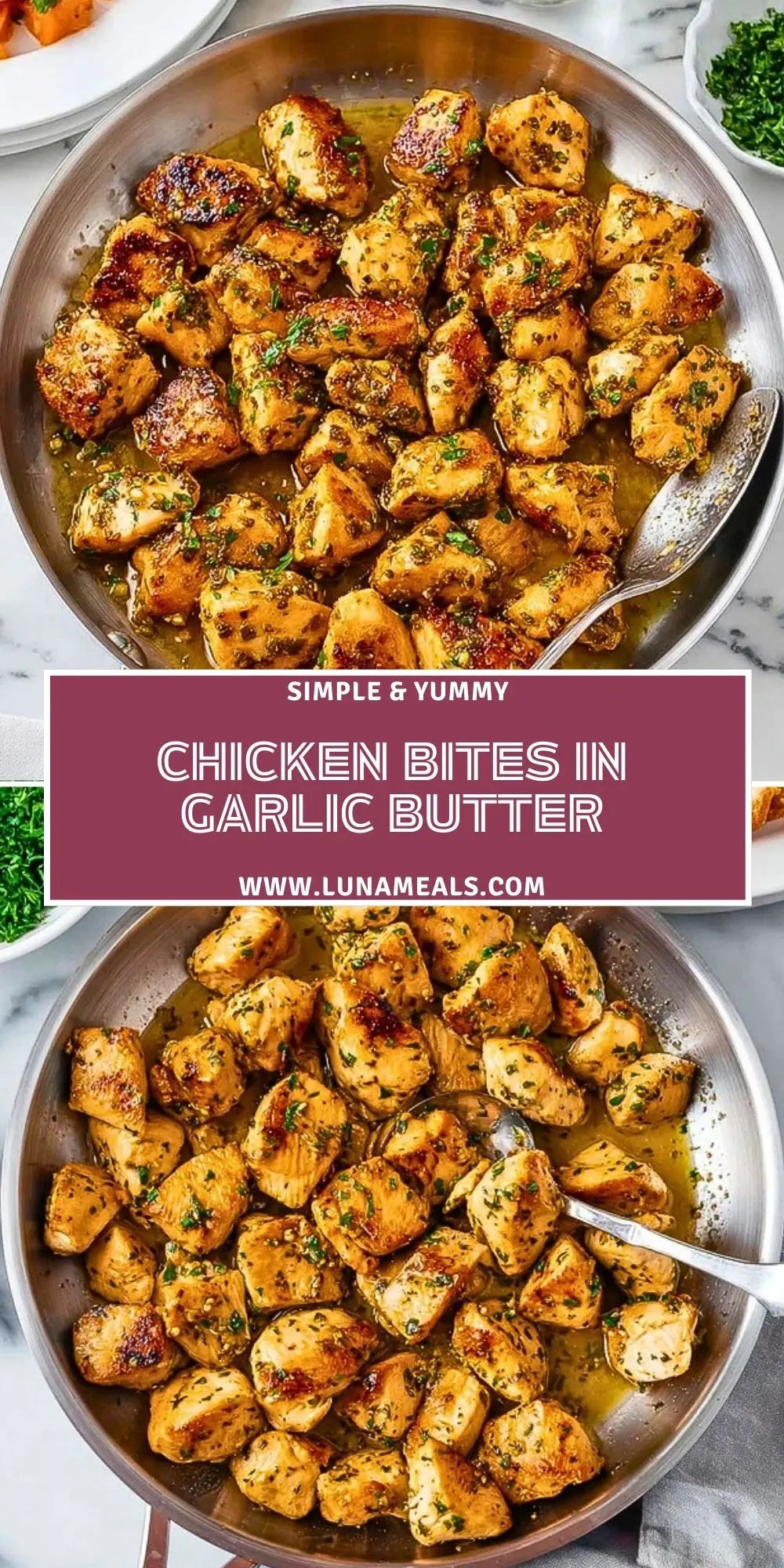 Chicken Bites In Garlic Butter (2)