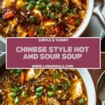 Chinese Style Hot and Sour Soup (2)