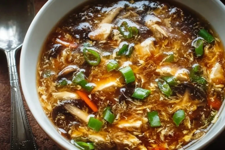 Chinese Style Hot and Sour Soup