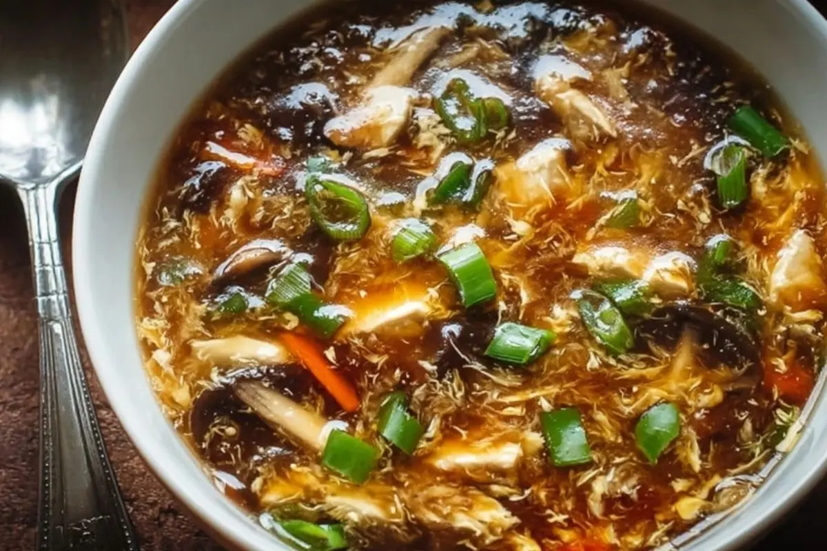 Chinese Style Hot and Sour Soup