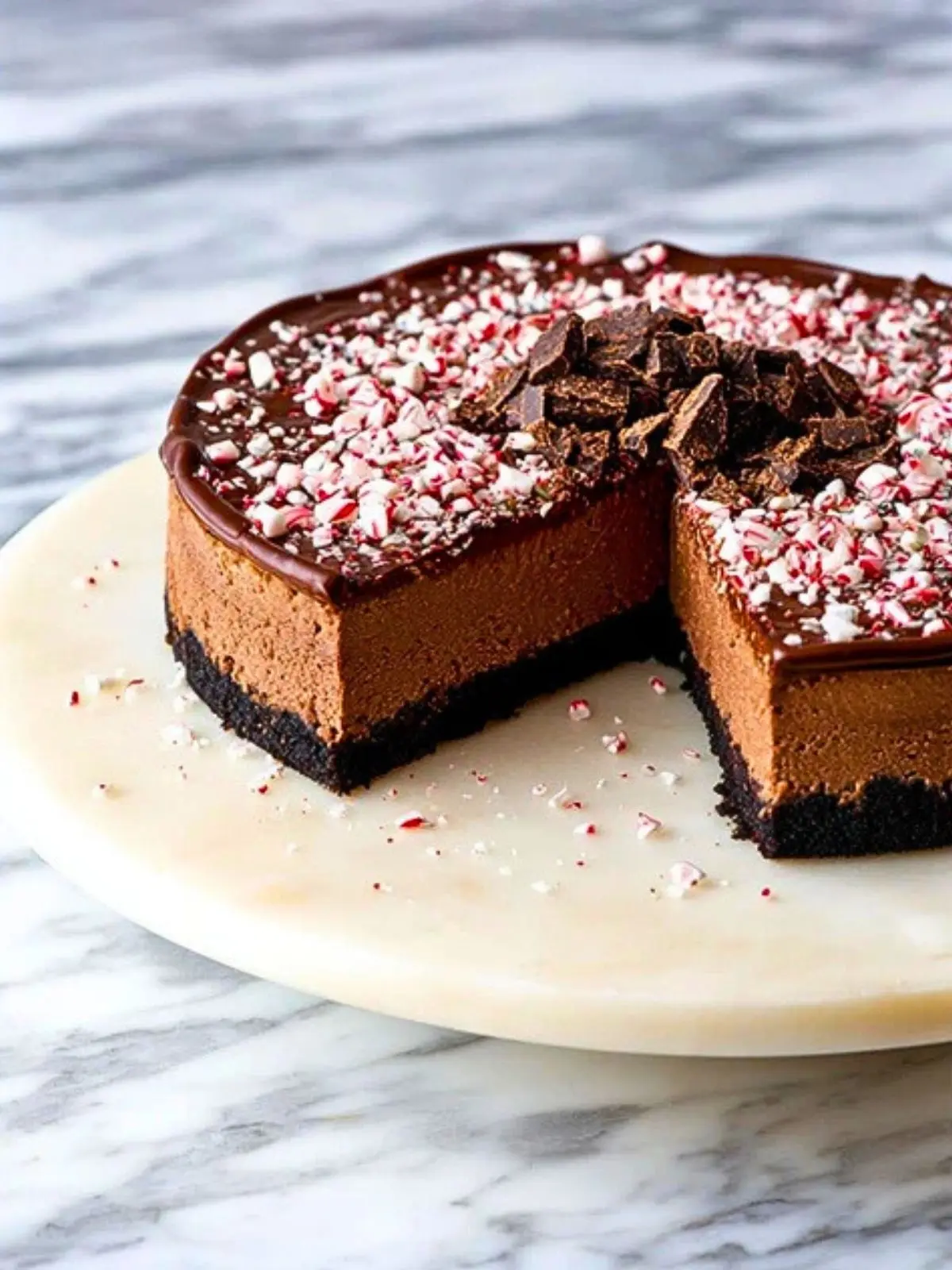 Chocolate Peppermint Cheesecake (1)
