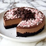 Chocolate Peppermint Cheesecake