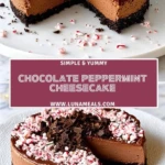 Chocolate Peppermint Cheesecake (2)